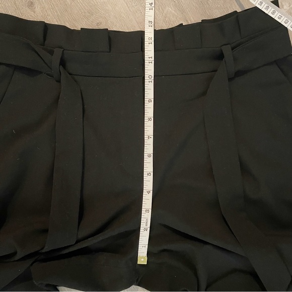 RW&CO. Suiting Black Paper-bag Highwaisted Dress Pants Size 8 - Picture 7 of 8